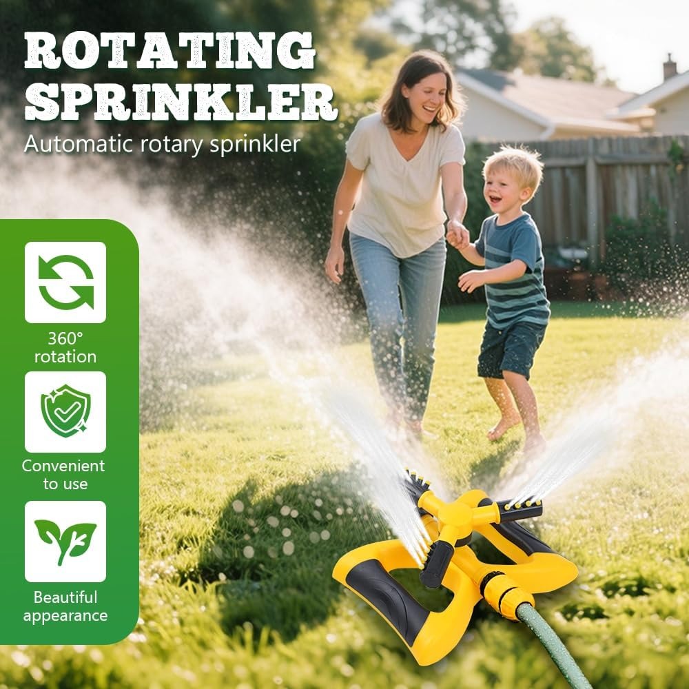 360-Degree Automatic Rotating  - Smart Gardening ulasan dan harga