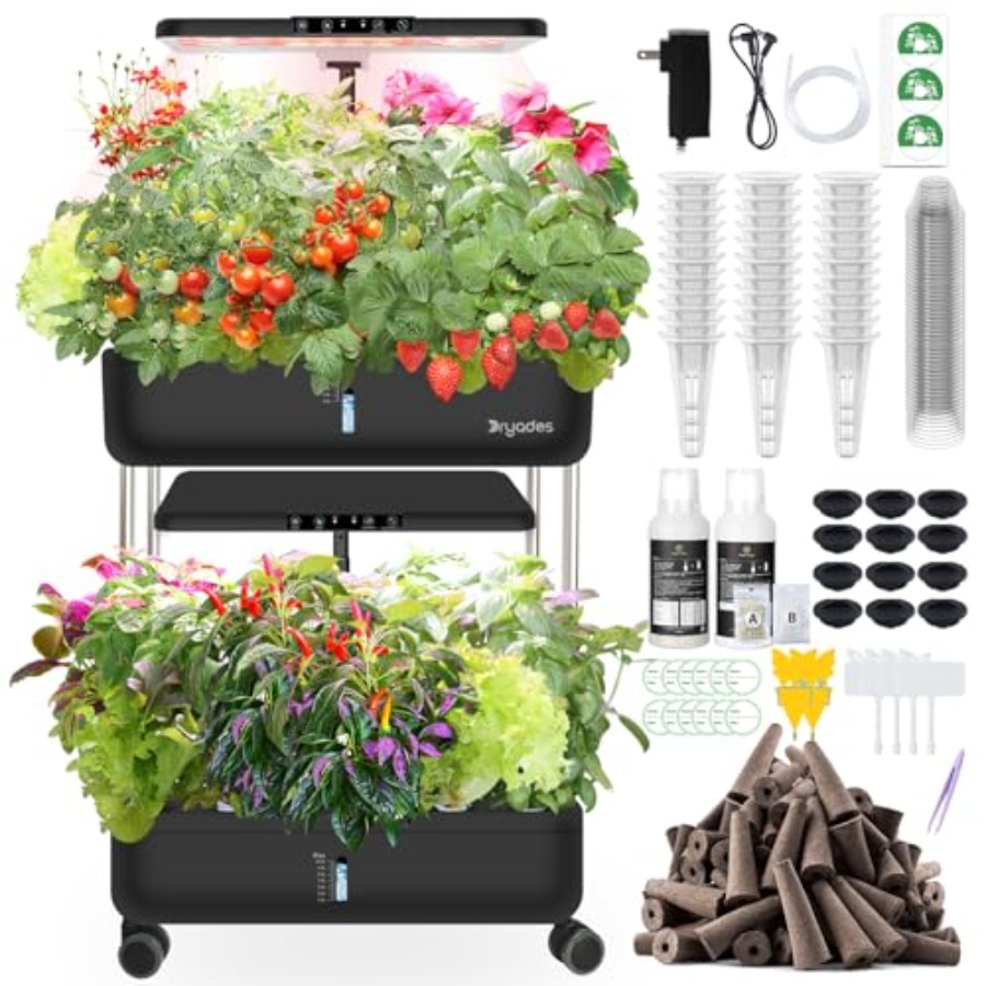 Hydroponics Growing System Ind - Indoor Herb Garden Kit ulasan dan harga
