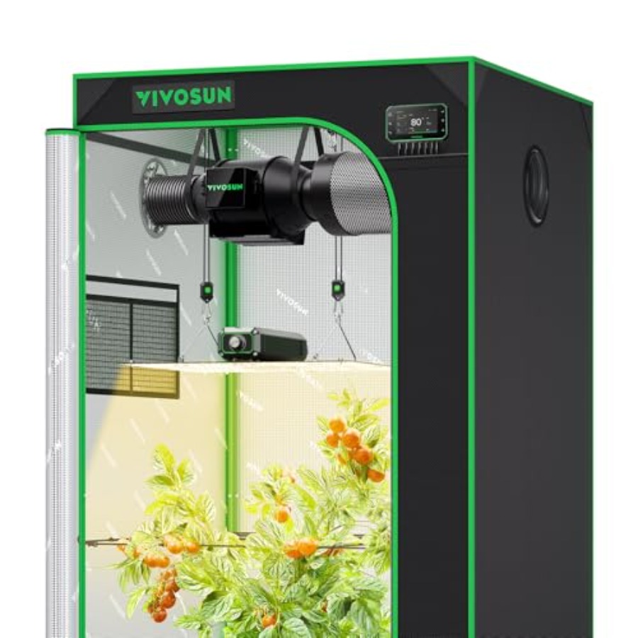 Smart Grow Tent Kit 2.7 × 2.7f - Grow Tent Complete Kit ulasan dan harga
