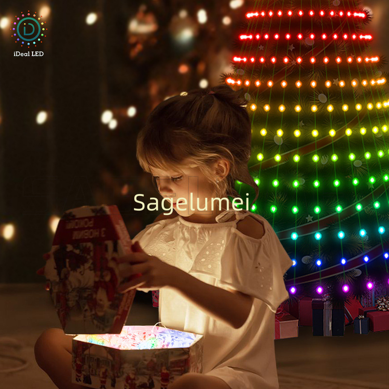 RGBIC 400LEDs Christmas Lights - Smart Garden Lights Uk ulasan dan harga