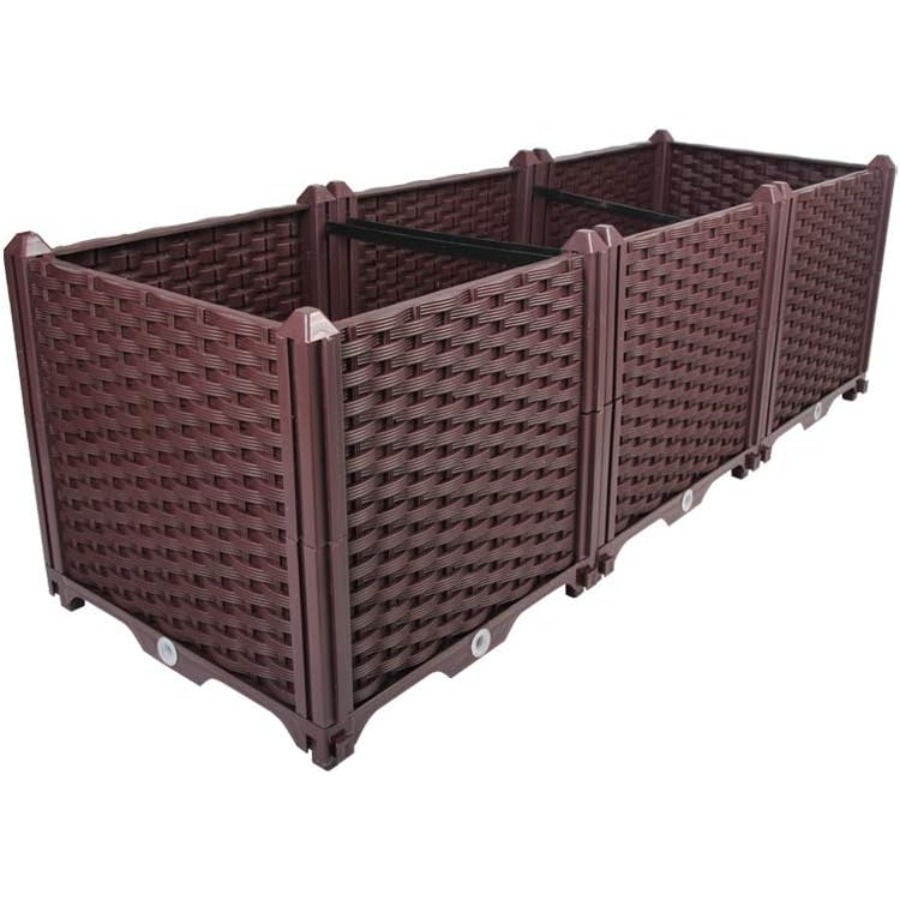 Rectangular Raised Garden Bed  - Indoor Herb Garden Kit ulasan dan harga