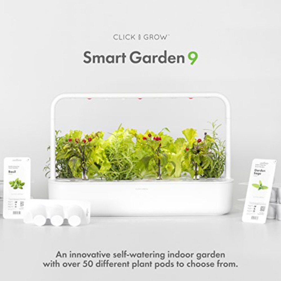 Click and Grow Indoor Herb Gar - Smart Garden Click And Grow ulasan dan harga