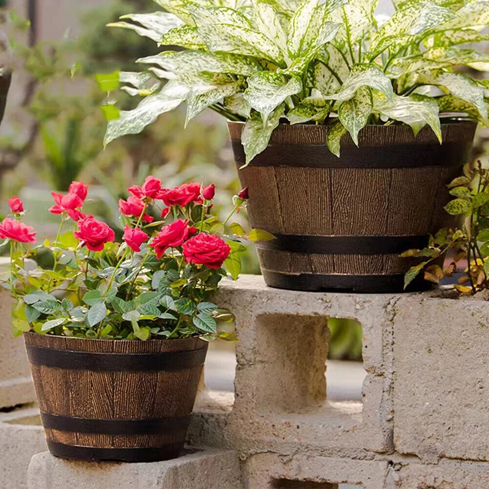 Rustic Whiskey Bucket Resin Po - Indoor Herb Garden Kit ulasan dan harga