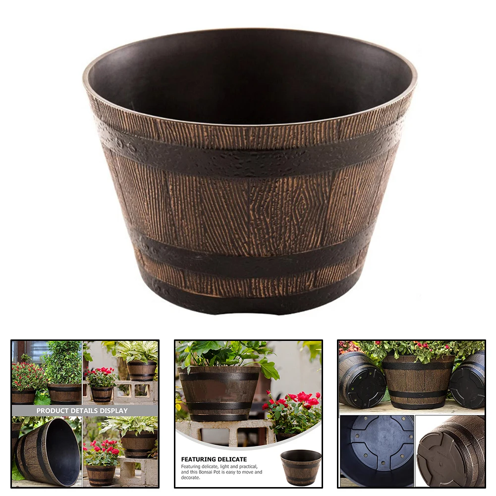 Rustic Whiskey Bucket Resin Po - Indoor Herb Garden Kit ulasan dan harga