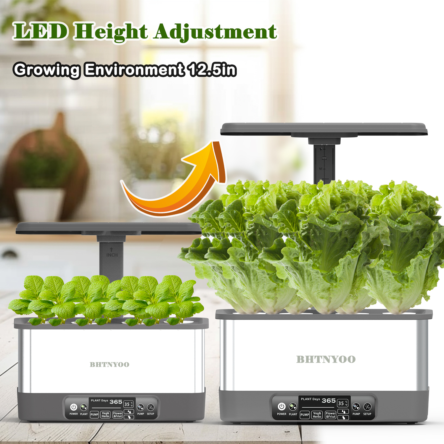 Hydroponics Growing System Kit - Indoor Herb Garden Kit ulasan dan harga