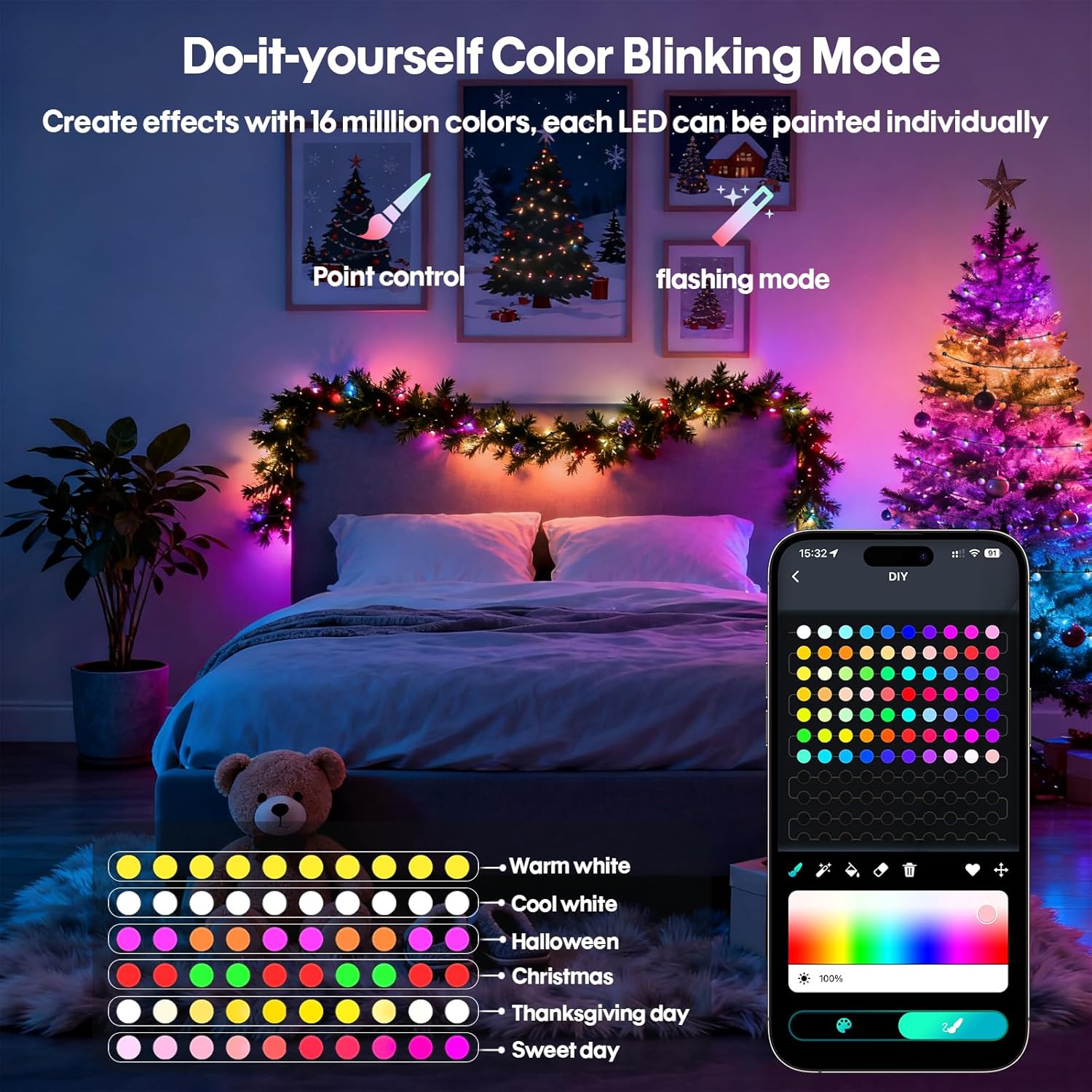 Smart Globe String Lights 5/10 - Smart Garden Led Lights ulasan dan harga