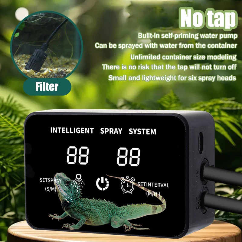 Intelligent Reptile Spray Irri - Smart Garden Click And Grow ulasan dan harga