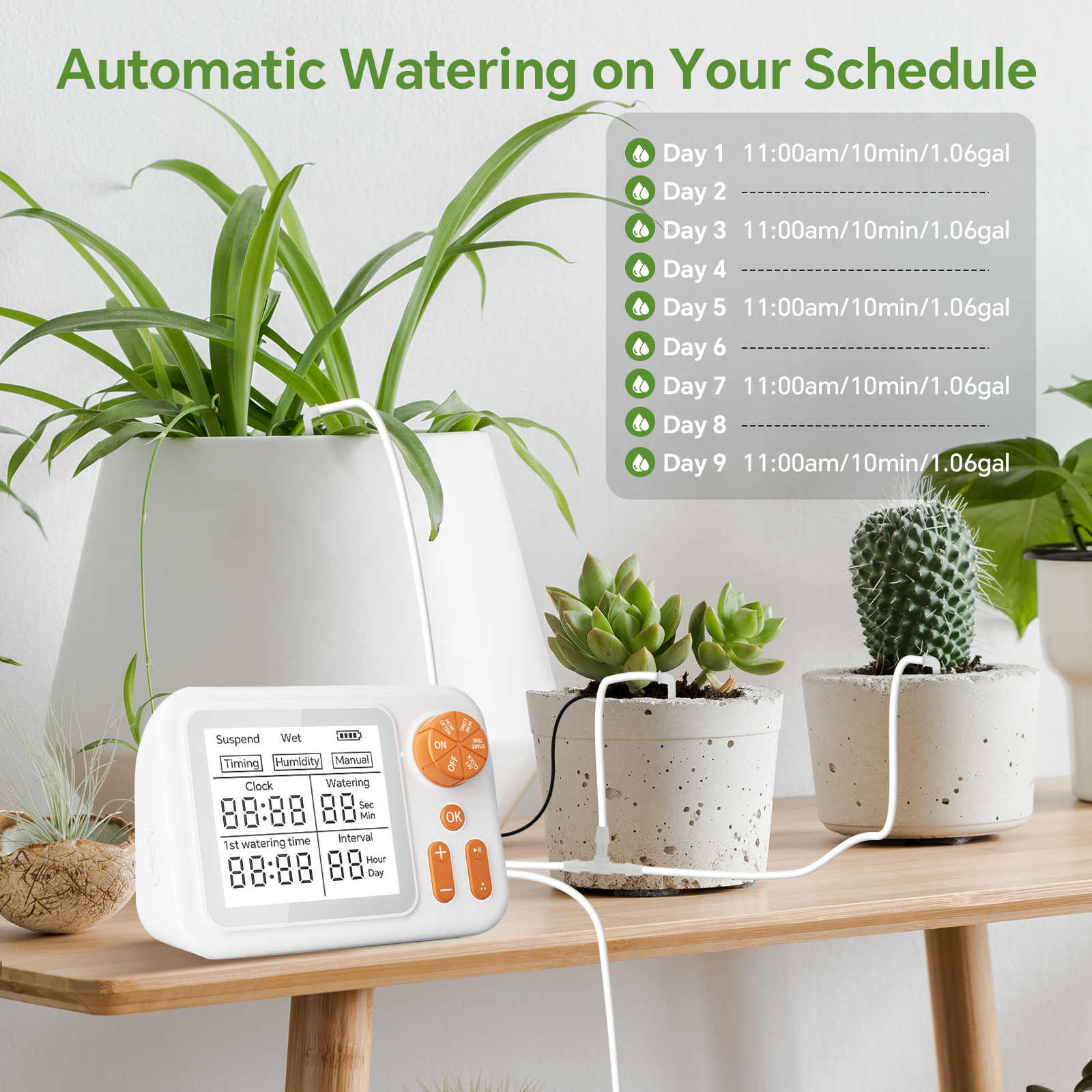 Automatic Drip Irrigation Syst - Smart Garden Click And Grow ulasan dan harga