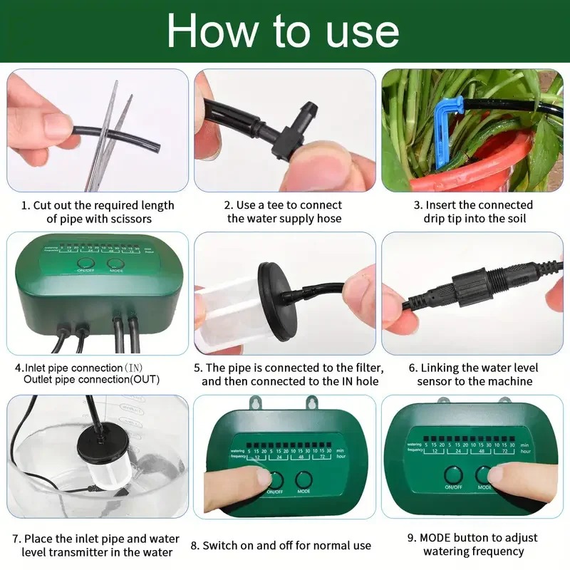 Solar Intelligent Irrigation K - Smart Garden Click And Grow ulasan dan harga