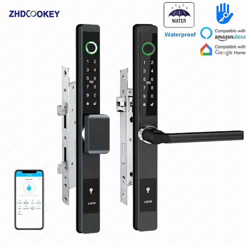 ZHDCOOKEY Biometric Digital Do - Smart Garden Lock ulasan dan harga