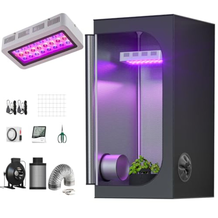 32X32X63 Indoor Grow Tent Comp - Grow Tent Complete Kit ulasan dan harga