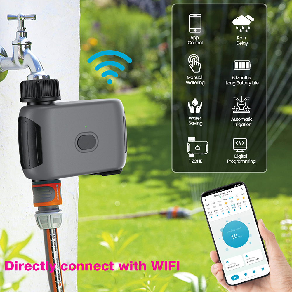 WiFi Smart Water Timer Single  - Smart Garden Sphagnum Moss ulasan dan harga