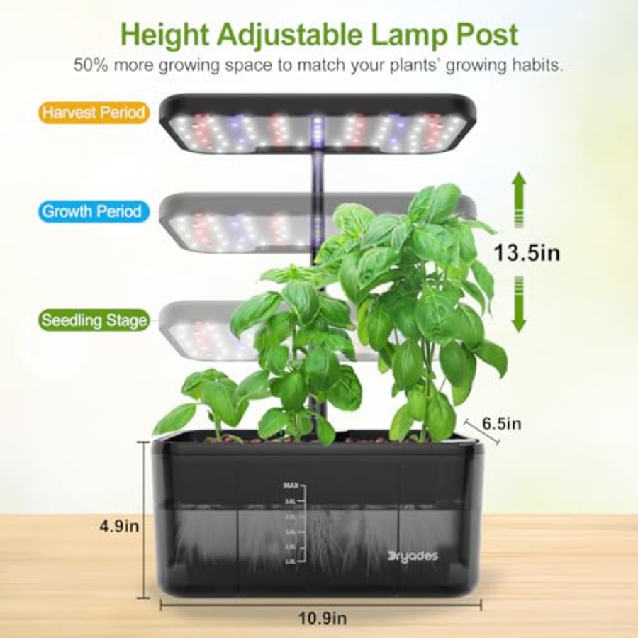 Indoor Herb Garden Kit Hydropo - Indoor Herb Garden Kit ulasan dan harga