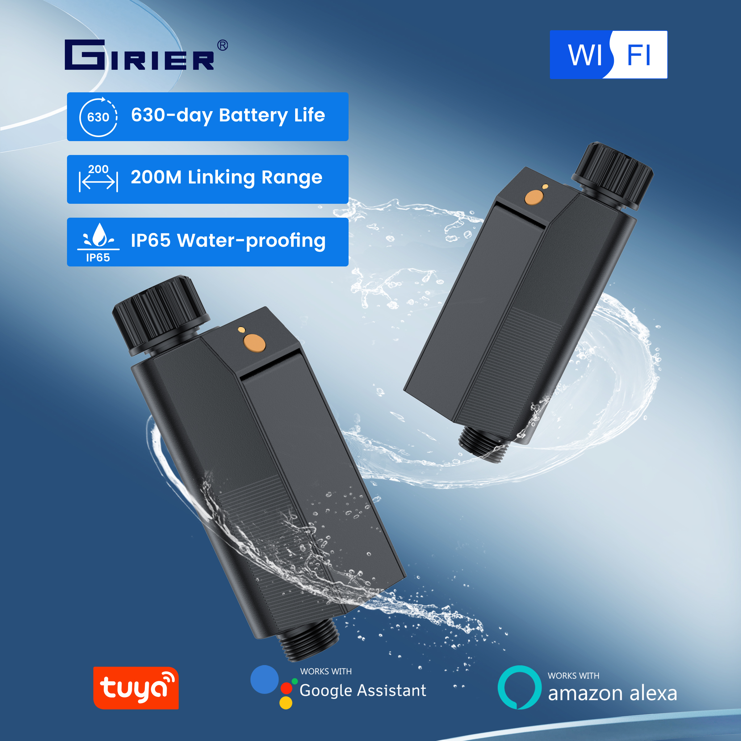 GIRIER Tuya WiFi Water Timer N - Smart Garden Sphagnum Moss ulasan dan harga