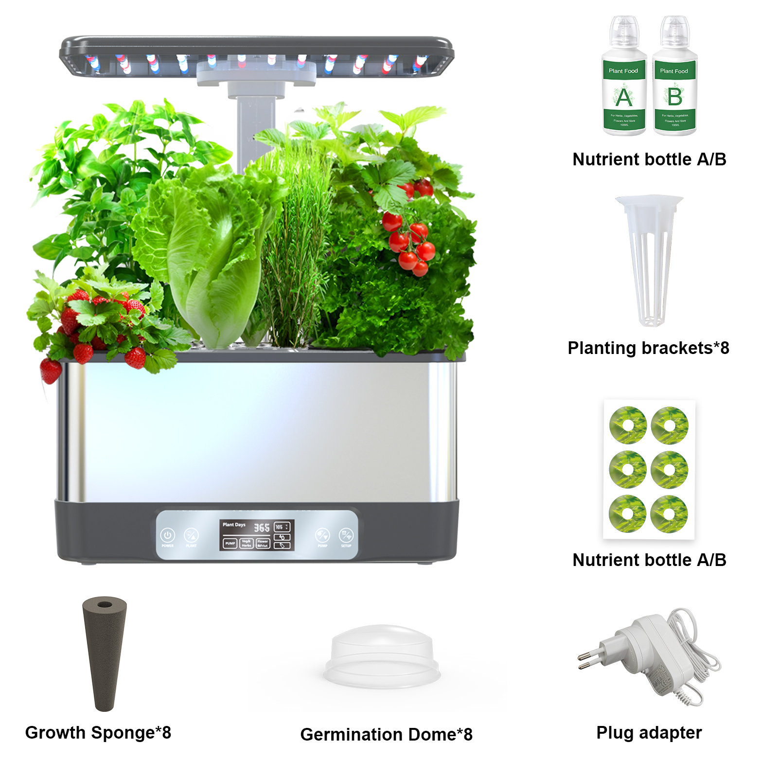 Smart Hydroponic System with L - Smart Garden Herb ulasan dan harga