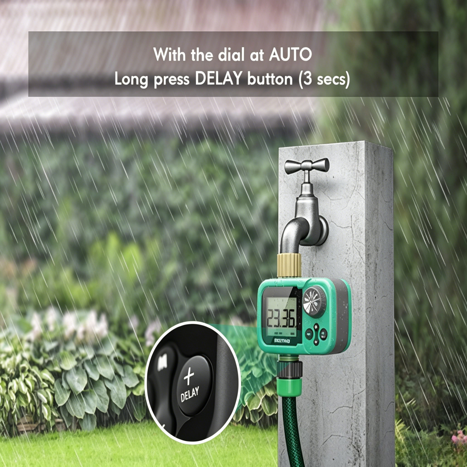 Smart Water Timer Zero Low Pre - Smart Garden Sphagnum Moss ulasan dan harga