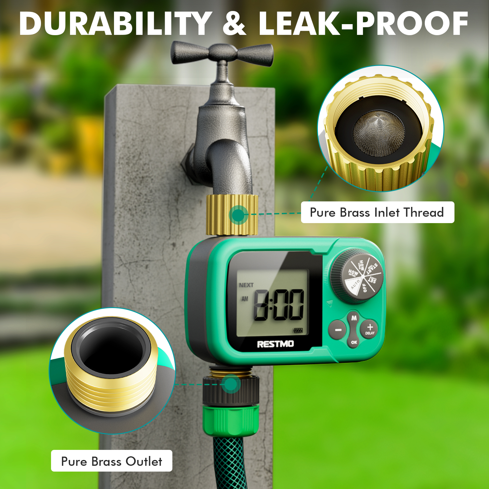 Smart Water Timer Zero Low Pre - Smart Garden Sphagnum Moss ulasan dan harga