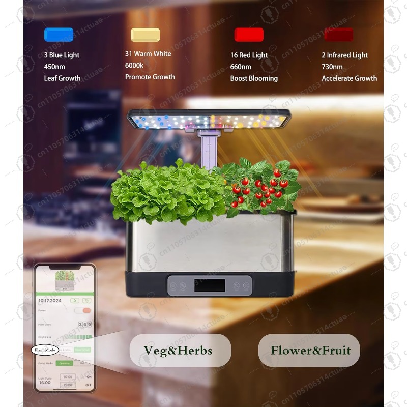 1PC Smart Hydroponic Growing S - Smart Garden Herb ulasan dan harga
