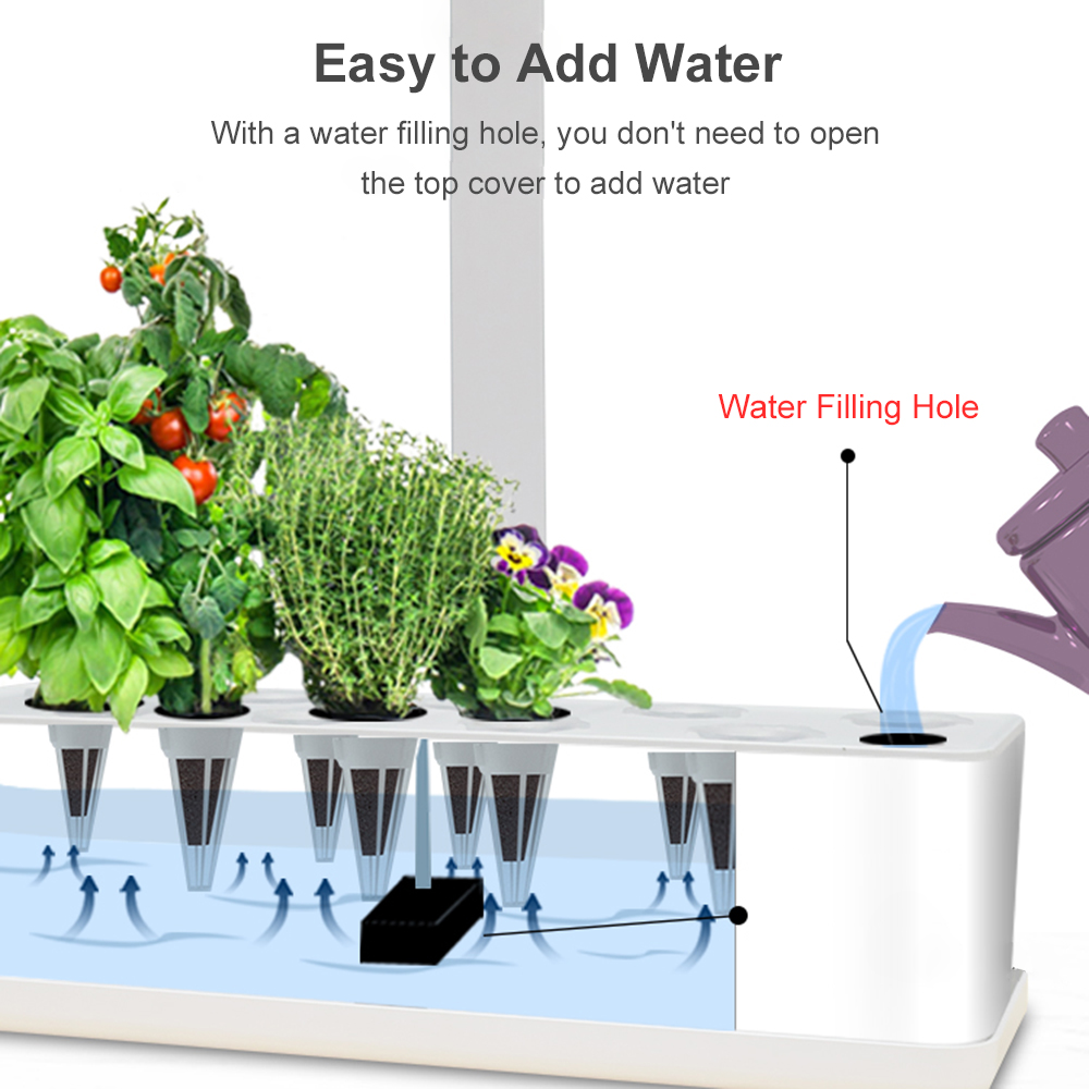 Smart Hydroponics Growing Syst - Smart Garden Led Lights ulasan dan harga