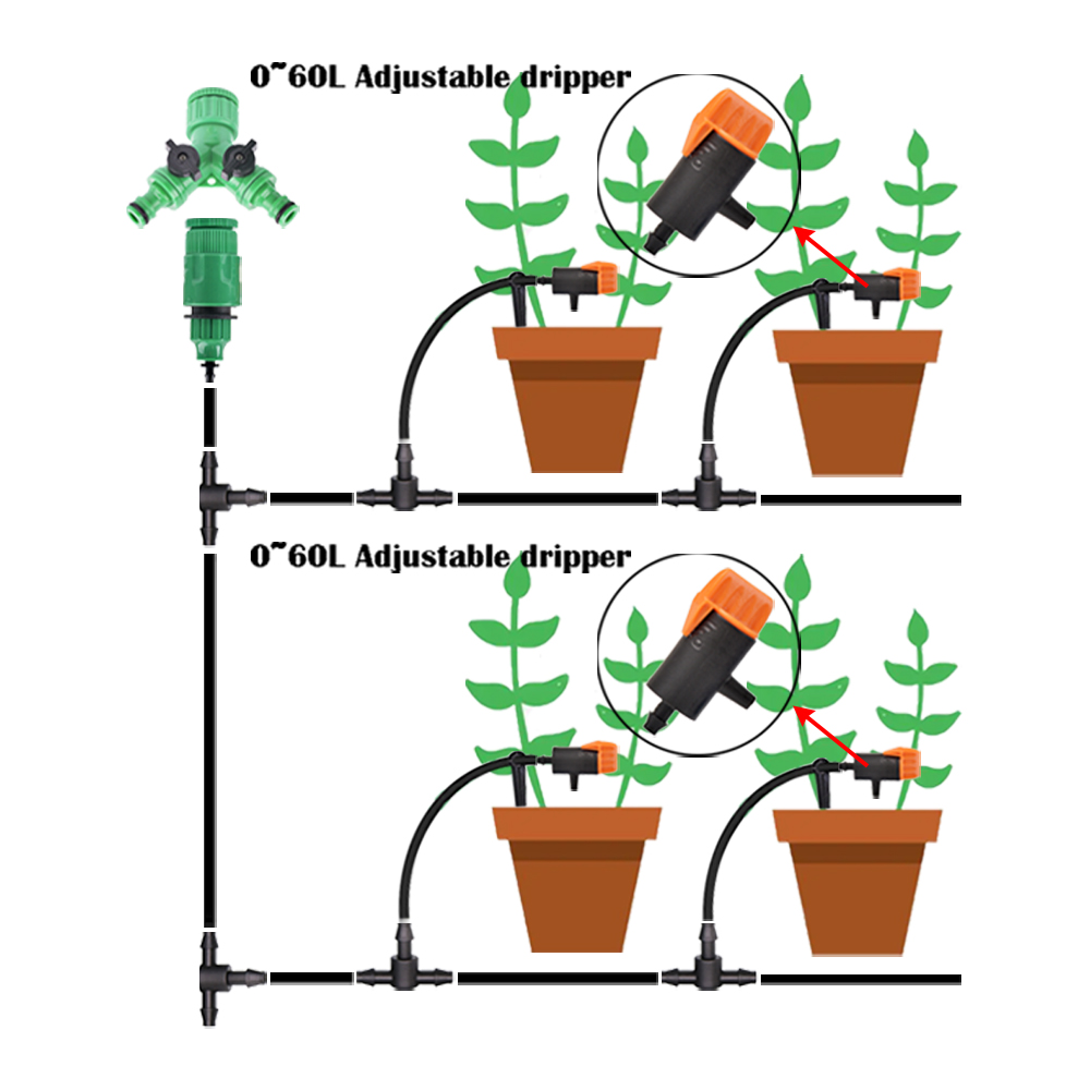 10-50Pcs 0~60L/ Adjustable Dri - Smart Gardening ulasan dan harga