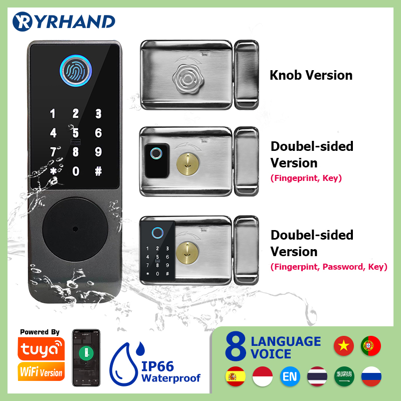 Tuya Smart lock Waterproof Wif - Smart Garden Lock ulasan dan harga